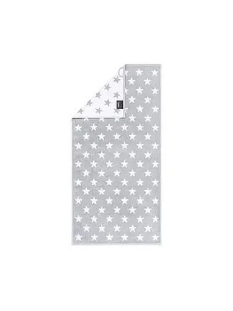 CAWÖ | Handtuch NEW STAR 50x100cm Beige/Pink | weiss